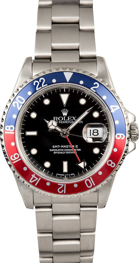 Rolex Pepsi bezel